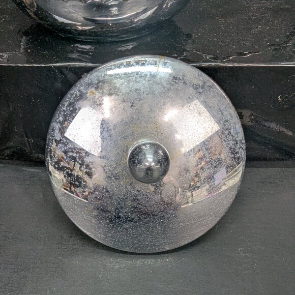 Vintage Irvinware 1970's Chrome Small Sugar and Creamer Set Rope Design - Picture 7 of 9